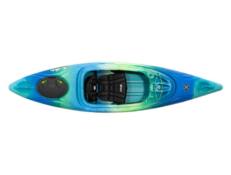 Perception Joyride 10 - Sit Inside Kayak for Adults and Kids - Recreational and Multi-Water Kayak with Selfie Slot - 10' - Image 3