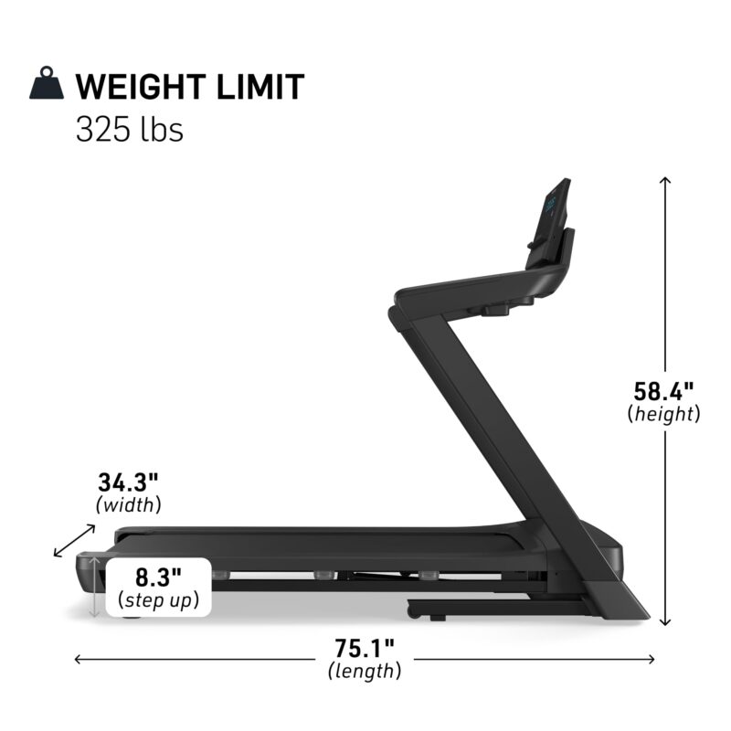 NordicTrack T 6.5 S Smart Treadmill – iFIT-Powered Personal Trainer, 0–10 MPH, 10% Incline, FlexSelect Cushioning (Black) - Image 41