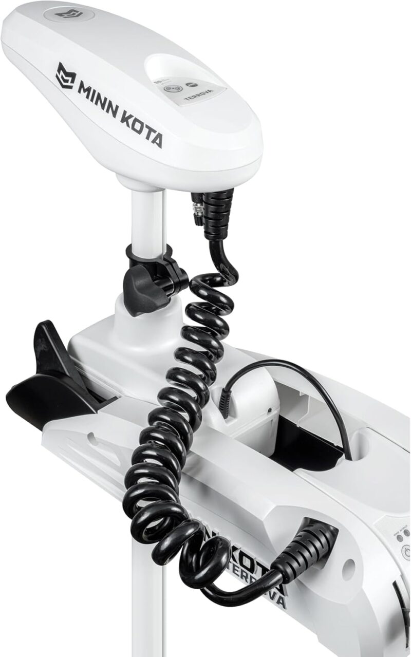 Minn Kota 1363770 Riptide Terrova Bow-Mount Trolling Motor with Spot-Lock, Wireless Remote, 55 Lb. Thrust, 54 in. Shaft, Saltwater - Image 7