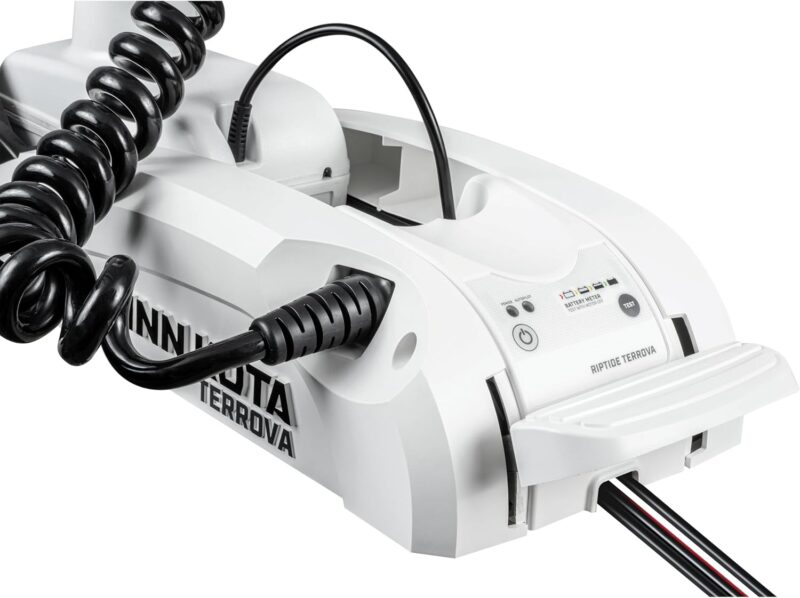 Minn Kota 1363770 Riptide Terrova Bow-Mount Trolling Motor with Spot-Lock, Wireless Remote, 55 Lb. Thrust, 54 in. Shaft, Saltwater - Image 6