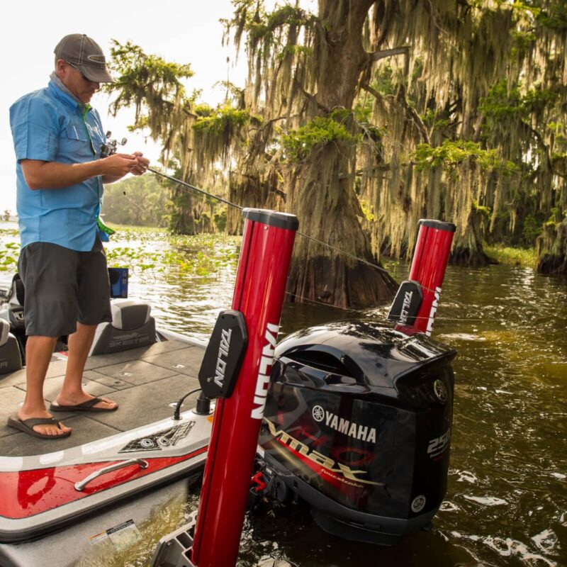 Minn Kota Talon Shallow Water Anchor, Red/Black, 10-Feet - Image 32