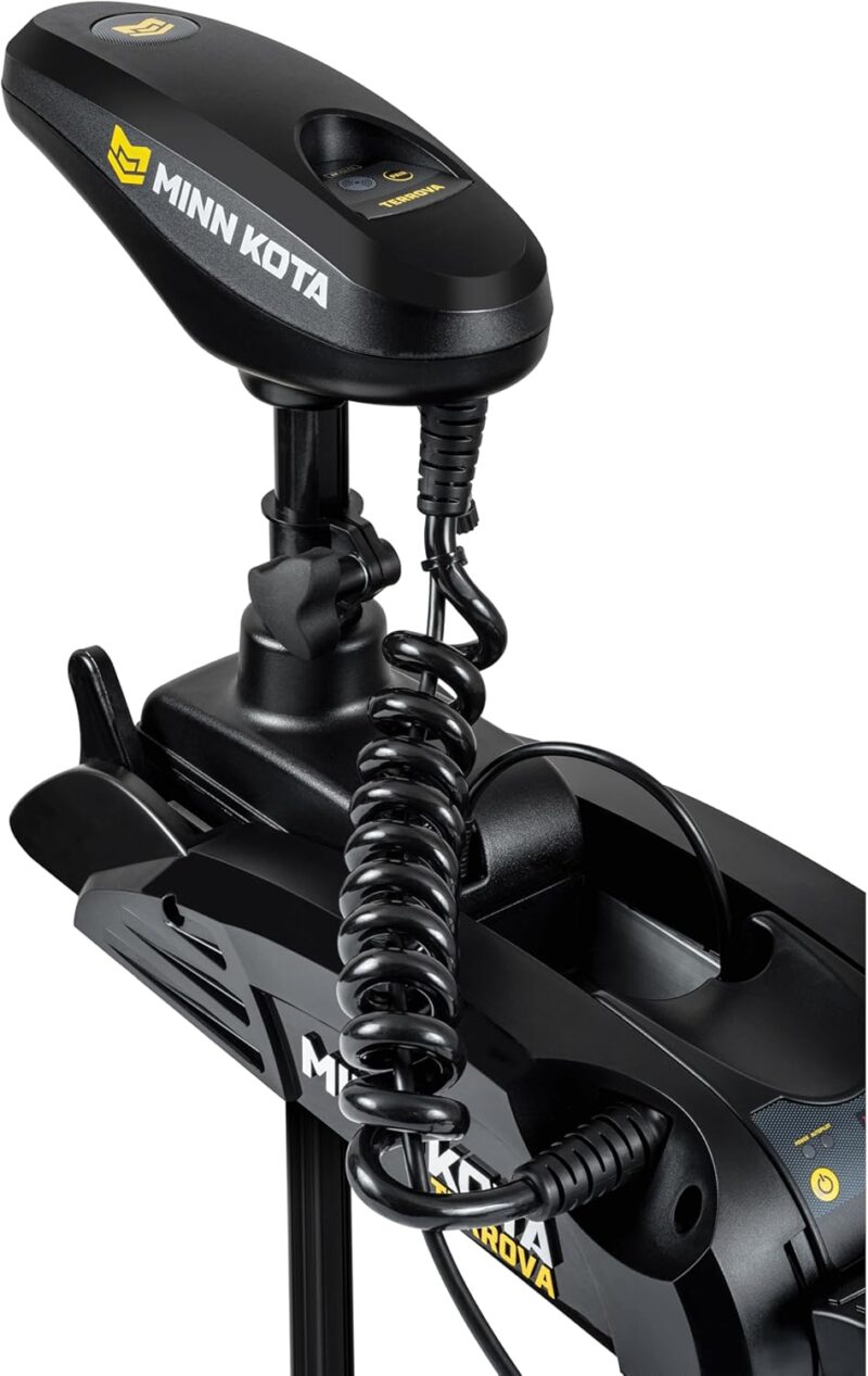Minn Kota 1358385 Terrova Bow-Mount Electric Trolling Motor with Spot-Lock, MEGA Down Imaging, Wireless Remote, 80 Lb. Thrust, 45 in. Shaft, Freshwater - Image 4