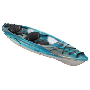 Pelican Argo 136XP - Sit in Tandem Kayak - Patented Ram-X™ Material - Lightweight Stable - 13 ft