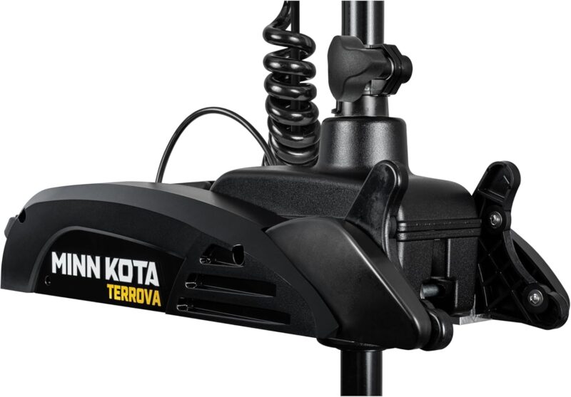Minn Kota 1358385 Terrova Bow-Mount Electric Trolling Motor with Spot-Lock, MEGA Down Imaging, Wireless Remote, 80 Lb. Thrust, 45 in. Shaft, Freshwater - Image 3
