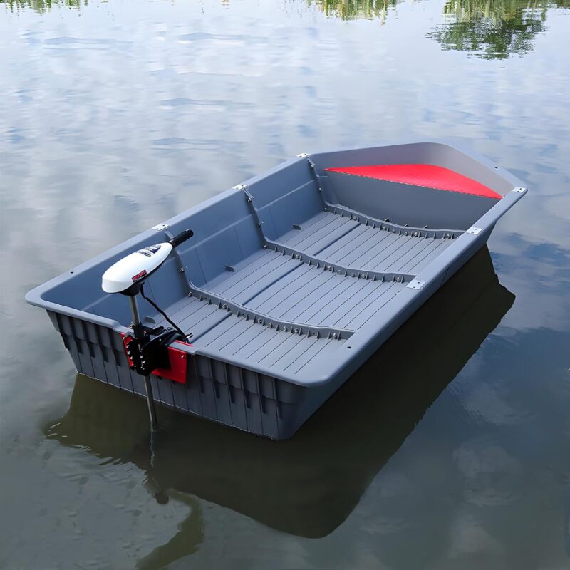 Folding Fishing Kayak - Portable Modular Fishing Boat for 1-2 Persons with Bow Air Compartment & Outboard Engine Hanging Plate - Durable, High Stability, Perfect for Kayak Fishing Adventures - Image 6