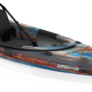 Pelican Argo 100XR - Premium Sit-in Recreational Kayak - Lightweight one Person Kayak - 10 ft - Cosmos