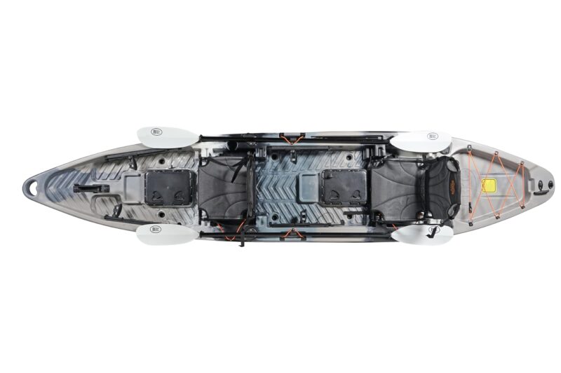 Brooklyn 13.0 Pro Tandem Kayak 12-Foot, 8 inch 2 or 3 Person Sit On Top Fishing Kayak