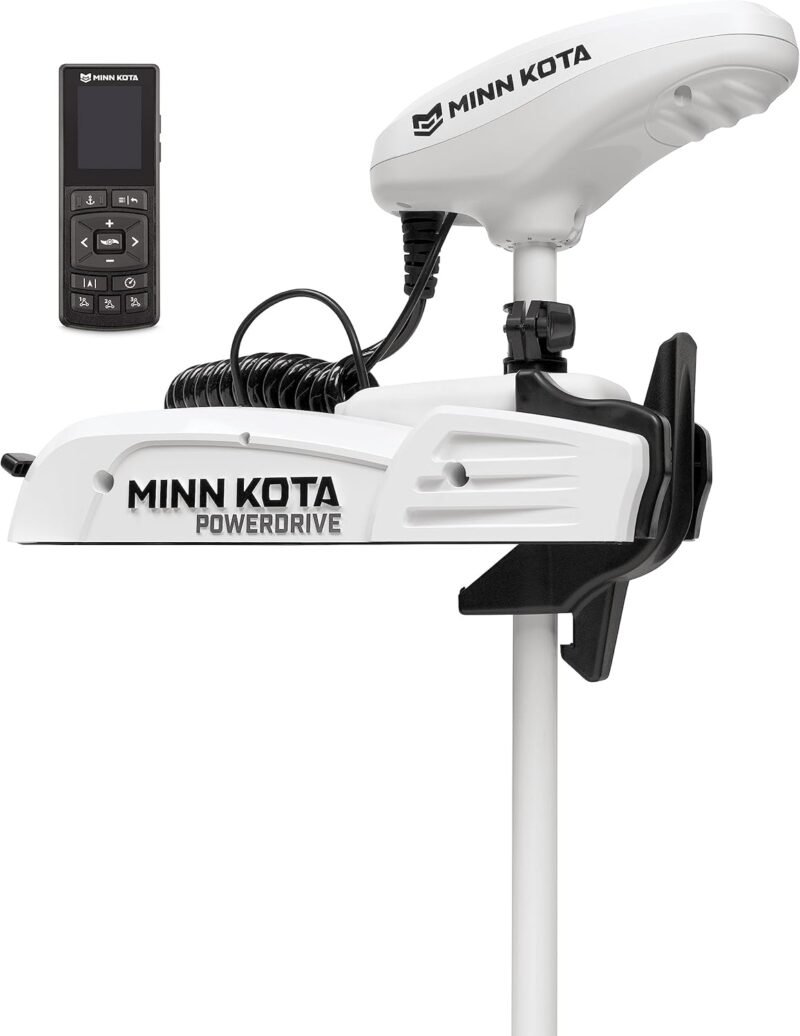 Minn Kota 1363576 Riptide PowerDrive Bow-Mount Trolling Motor with Wireless Remote, 55 Lb. Thrust, 54 in. Shaft, Saltwater - Image 2