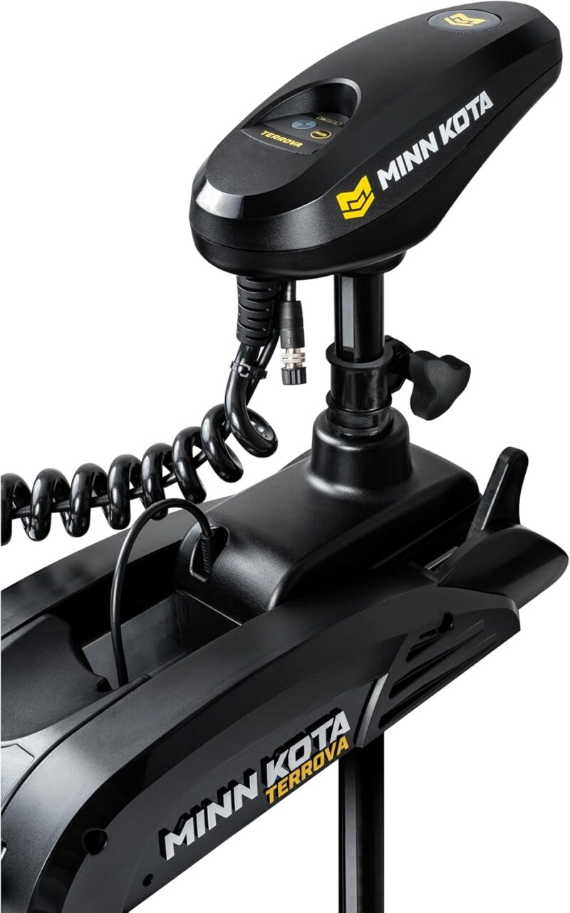 Minn Kota 1358385 Terrova Bow-Mount Electric Trolling Motor with Spot-Lock, MEGA Down Imaging, Wireless Remote, 80 Lb. Thrust, 45 in. Shaft, Freshwater - Image 2