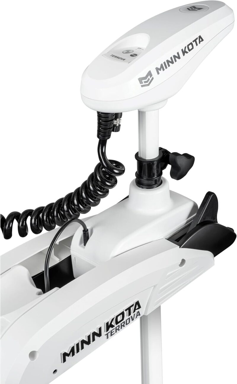 Minn Kota 1363770 Riptide Terrova Bow-Mount Trolling Motor with Spot-Lock, Wireless Remote, 55 Lb. Thrust, 54 in. Shaft, Saltwater - Image 2