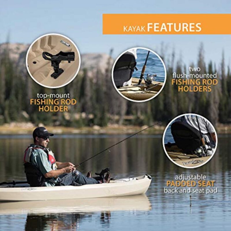 Lifetime Tamarack Angler 100 Fishing Kayak - Image 24