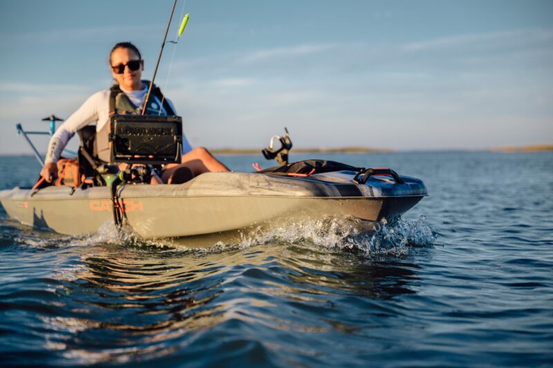 Pelican Catch Mode 110 Premium Angler Kayak - Fishing Kayak with Lawnchair - 10.5 ft - Image 8