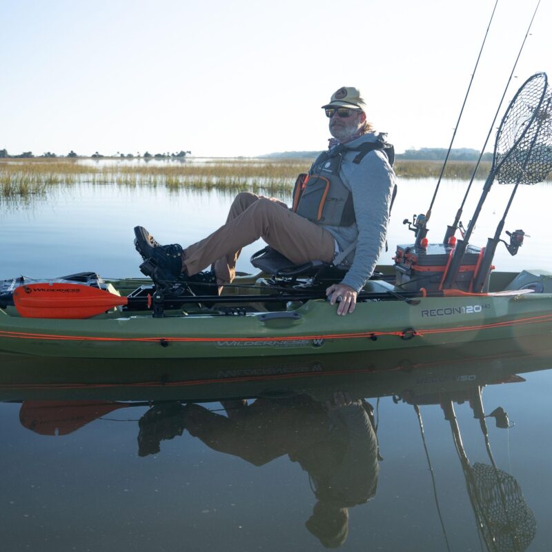 Wilderness Systems Recon 120 HD - Sit on Top Fishing Kayak - 360 Degree ACES seat & Helix PD™ Pedal Drive System - 12 ft - Image 14