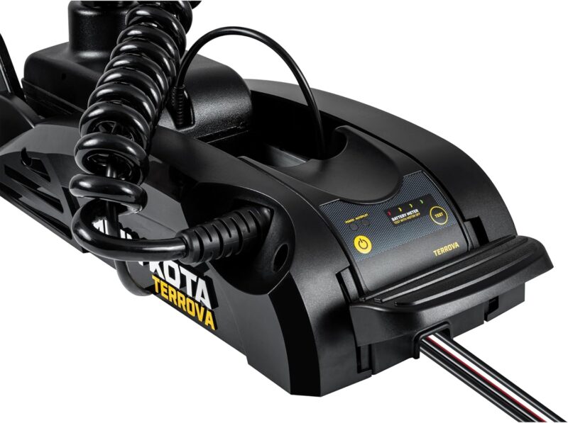 Minn Kota 1358385 Terrova Bow-Mount Electric Trolling Motor with Spot-Lock, MEGA Down Imaging, Wireless Remote, 80 Lb. Thrust, 45 in. Shaft, Freshwater - Image 5