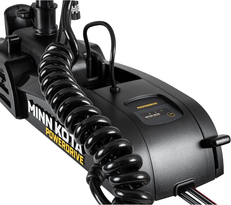 Minn Kota 1358451 PowerDrive Bow-Mount Trolling Motor with Micro Remote, 55 Lb. Thrust, 54 in. Shaft, Freshwater - Image 4