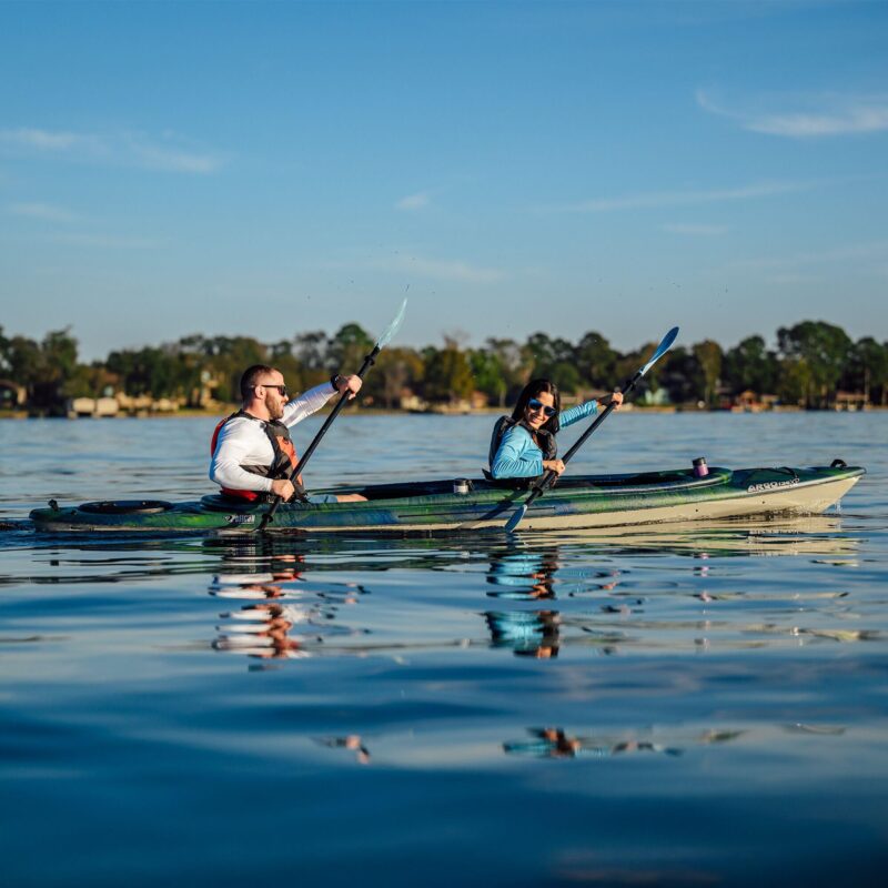 Pelican Argo 136XP - Sit in Tandem Kayak - Patented Ram-X™ Material - Lightweight Stable - 13 ft - Image 12