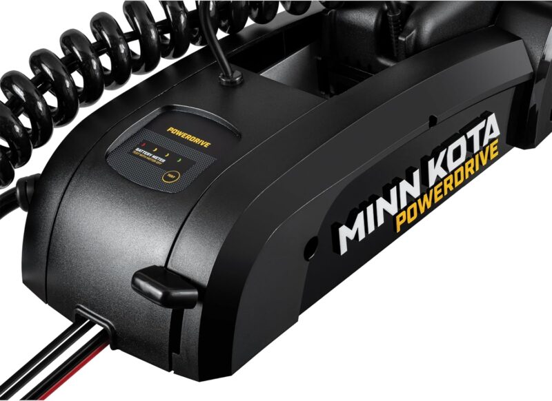 Minn Kota 1358451 PowerDrive Bow-Mount Trolling Motor with Micro Remote, 55 Lb. Thrust, 54 in. Shaft, Freshwater - Image 3