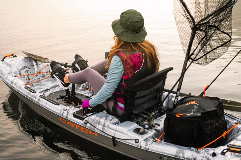Pelican Catch HDII Premium Angler - Sit-On-Top Fishing Kayak - HyDryve Pedal System & Comfortable Ergocast seat - Image 12
