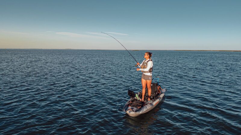 Pelican Catch Mode 110 Premium Angler Kayak - Fishing Kayak with Lawnchair - 10.5 ft - Image 7