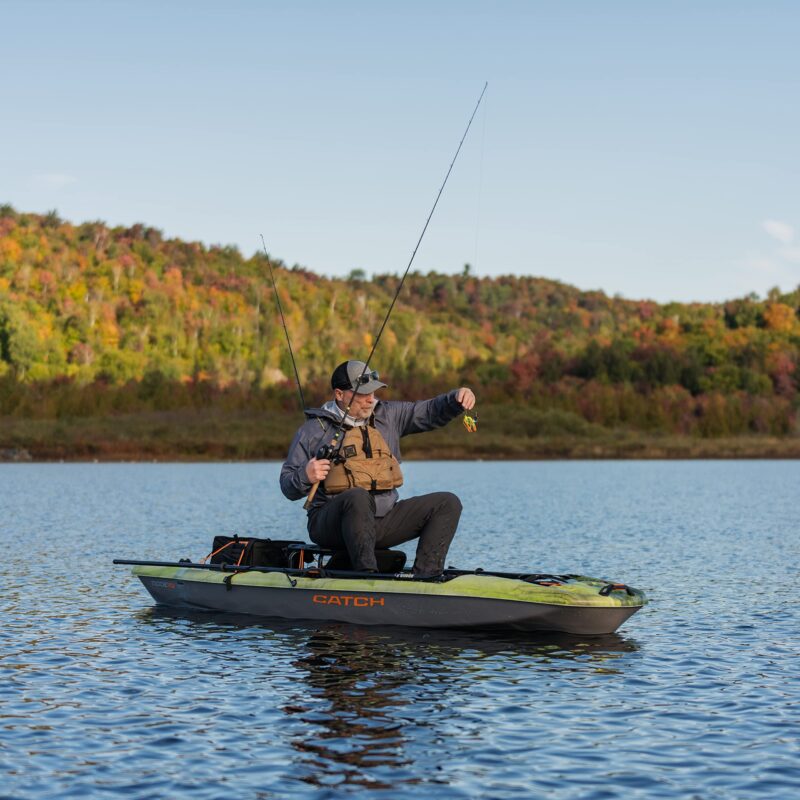 Pelican Catch Mode 110 Premium Angler Kayak - Fishing Kayak with Lawnchair - 10.5 ft - Image 13