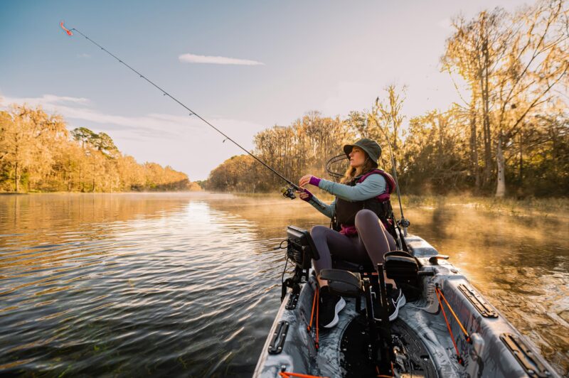 Pelican Catch HDII Premium Angler - Sit-On-Top Fishing Kayak - HyDryve Pedal System & Comfortable Ergocast seat - Image 13