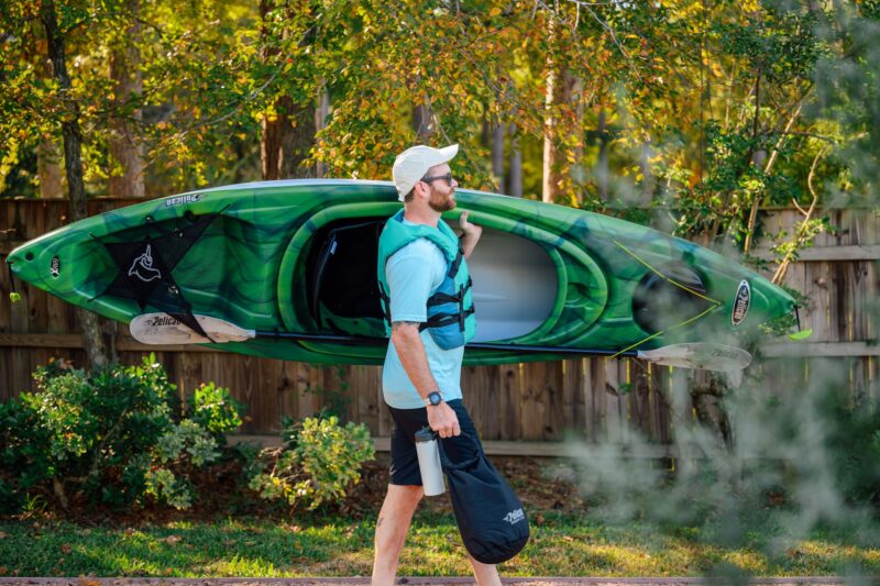 Pelican Argo 100X - Recreational Sit in Kayak - Lightweight Patented Ram-X™ Material - Ergoform™ Seating System - 10 ft - Image 19