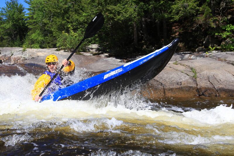 Sea Eagle 380X 12'6" Explorer Inflatable Kayak- Fishing, Touring, Camping, Exploring &White Watering-Self Bailing, Removable Skeg, Drop Stitch Floor - Image 8