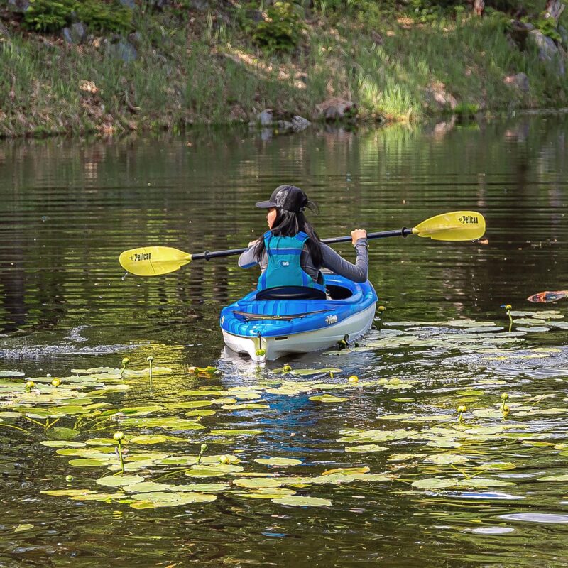 Pelican Argo 100X - Recreational Sit in Kayak - Lightweight Patented Ram-X™ Material - Ergoform™ Seating System - 10 ft - Image 23